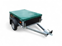 Nebrzděný přívěs – plachtová nástavba